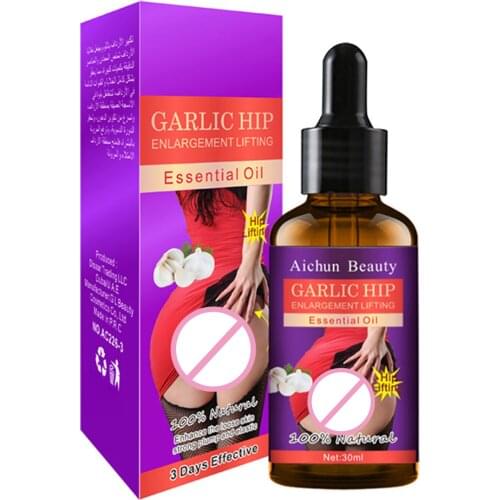 30ML Garlic Rich Butt Essence Oil Effective Hip Enhancer Bigger Butt Enhancement Body Care Feminine Hygiene Product TK-ing