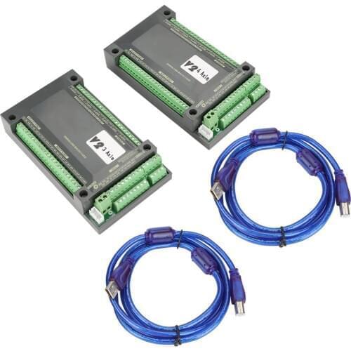 MACH3 CNC Controller 200KHz NVUM USB Mach3 Motion Control Card CNC Controller Board 4/3 Axle For Stepper With Cable