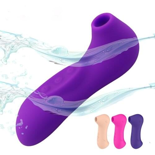 Clit Sucker Vibrator Powerful Sucking Nipple Clitoris Stimulator Rechargeable Waterproof Female Masturbation Sex Toys for Women