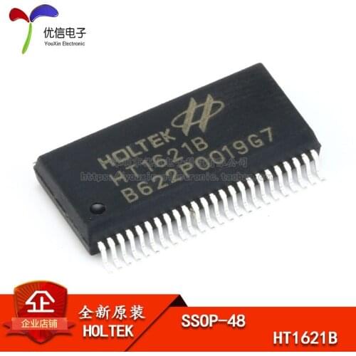 Genuine original patch HT1621B LCD driver / RAM mapping / LCD SSOP-48