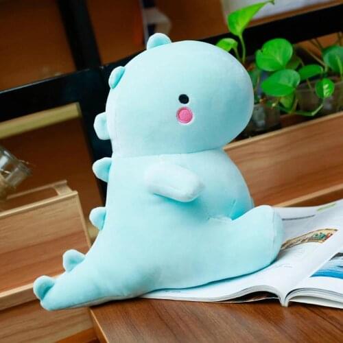 30/40/50CM Lovely Dinosaur Plush Toys Cute Stuffed Soft Animal Sleeping Pillow Dolls for Children Girls Birthday Christmas Gifts
