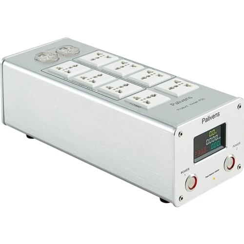 Professional Audio Noise AC Power Filter Power Conditioner Power Purifier Surge Protection with EU Outlets Power Strip 3000W 15A