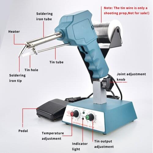 External Heating Type Soldering Machine, Terminal Wire Welding Semi-automatic Soldering Machine HCT-80