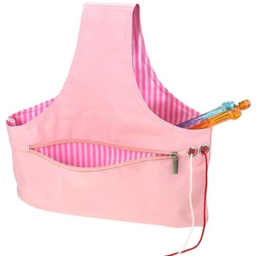 Knitting Tote Bag Yarn Storage Organizer for Small Projects Eco-friendly Waterproof Paper Storage Bag For Yarn Sewing Tool