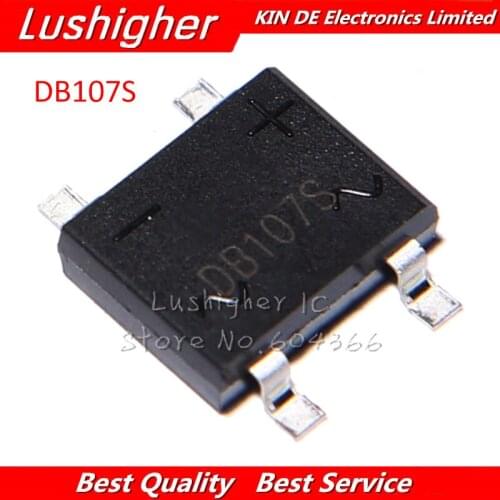 100PCS DB107S SOP DB107 SOP4 SMD New Original