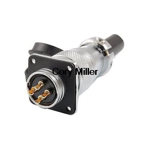 AC 250V 25A 4 Pins Aviation Electric Deck Connector PLS20-4