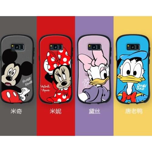 Disney Phone Case for Samsung S8 S8 Plus 3D Digital Cartoon Print Daisy Mickey Minnie Tpu Anti-drop Mobile Phone Accessories