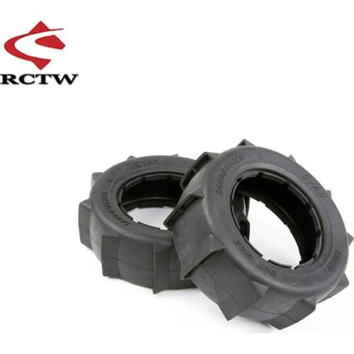 Desert Wheel Tyre Skin Set for 1/5 Losi 5ive-t Rofun Rovan LT King Motor X2 Truck Spare Toys Parts