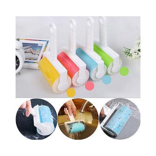 Hot New Washable Roller Cleaner Lint Sticky Picker Pet Hair Fluff Remover Brush Reusable