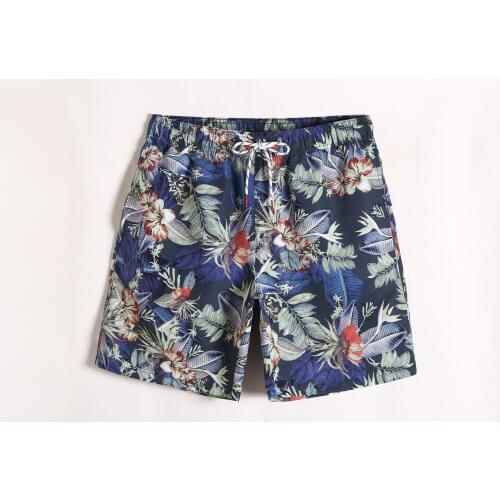 QIKERBONG Men Beach Shorts Board Trunks Shorts Casual Quick Drying Male Swimwear Swimsuits Bermuda Casual Active Sweatpants