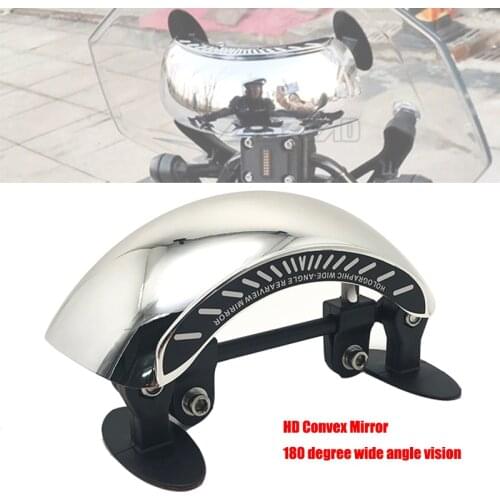 2020 NEW!Motorcycle 180 Degree Safety Rearview Mirror Give Full Rear View mirrors For BMW HONDA KTM For Triumph Yamaha Kawasaki