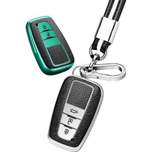 New tpu Key Case For Toyota Camry CHR Corolla RAV4 Avalon Land Cruiser Prado Prius Remote Fob Cover 2 3 Button 2017 2018 2019