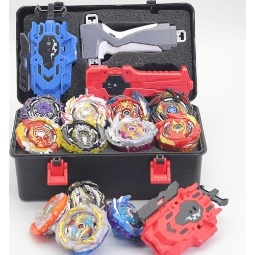 Ew Tops Set Launchers Beyblade Toys Toupie Metal God Burst Bey Blade Blades Toy bay blade bables B167 B164 With Spark Launcher