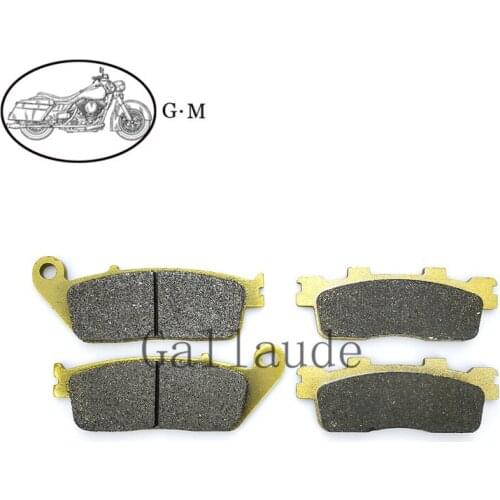 Motorcycle Front / Rear Brake Pads For KYMCO Downtown 125i 200i 300i Super Dink 125 2010 2011 2012 2013 2014 2015