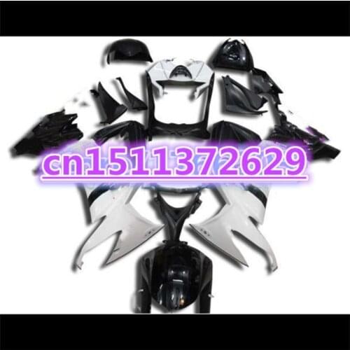Professional factory ABS motorcycle fairing for Kawasaki ZX 10R 2008 2009 2010 white black bodywork Fairings Ninja ZX10R 08-10