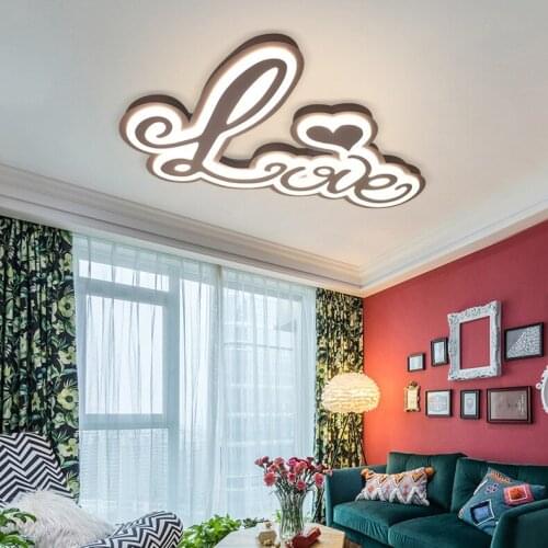 Nordic lotus flower crystal light rustic flush mount ceiling lights Bedside Aluminum Ceiling Ligting E27 led ceiling lamps