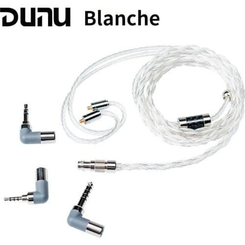 DUNU Blanche Earphone Upgraded Cable 2.5/4.4mm Balanced 3.5 Single Earphone MMCX/0.78 Upgraded Cable