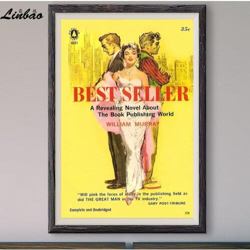 V310 1960 best seller! Vintage Classic Movie Print Silk Poster Home Deco Wall Art Gift