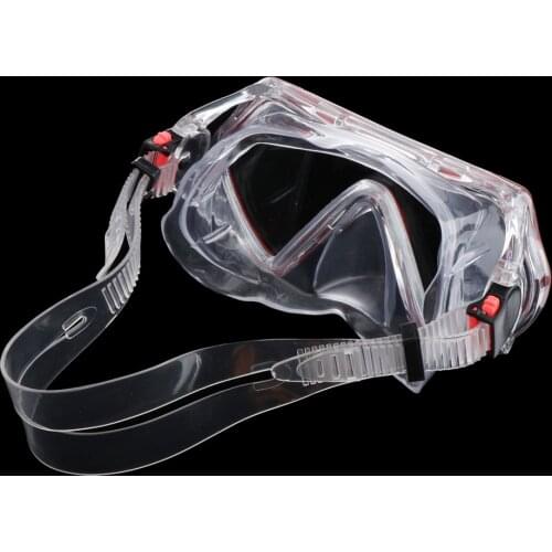 Adult PC Diving Snorkel Set Anti-Fog Goggles Watersport Silicone Mouthpiece