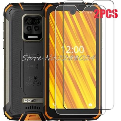 2PCS FOR Doogee S59 Pro High HD Tempered Glass Protective On DoogeeS59 S59Pro Screen Protector Film