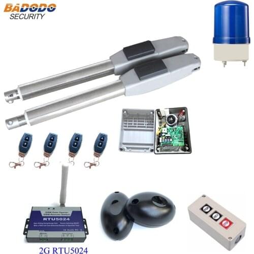 110v/220v 300KG waterproof automatic Dual Arm swing electric Gate door Opener Operator Motor drive swing gate opener