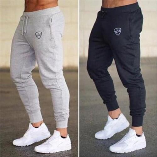 2021 Casual Skinny Pants Mens Joggers Sweatpants Fitness Workout Brand Track pants New Autumn Male Fashion Trousers