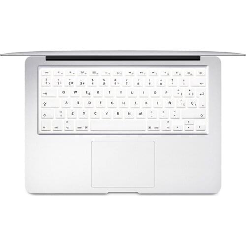 Spanish Laptop Keyboard Cover Silicone keyboard protective film For MacBook Air13 A1466A1369A1502A1398 pro13 skins keyboard case