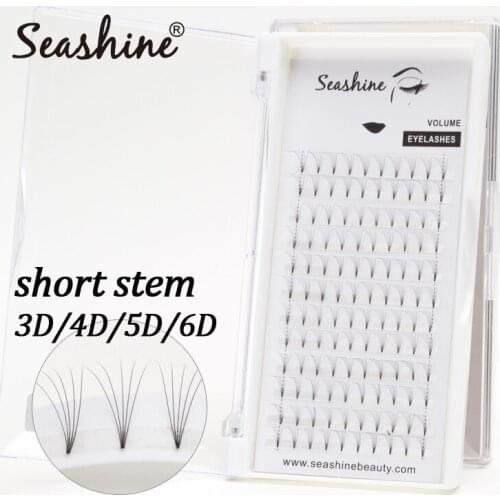 Seashine 3D4D5D6D Pre Fanned Eye Lashes Premade Volume Fans Makeup False Eyelashes Eyelash Extensions