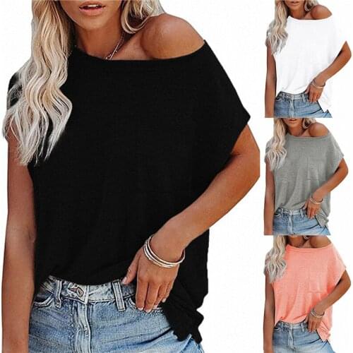 Summer Women T Shirt Basic Simple Female Solid Color Pocket O Neck Tops Ladies Casual Short Sleeve T Shirt Top