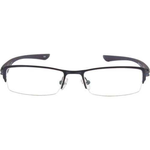 Agstum Fashion Half Frame Glasses Frame Retro Woman Men Clear Lens Computer Eyewear Eyeglasses