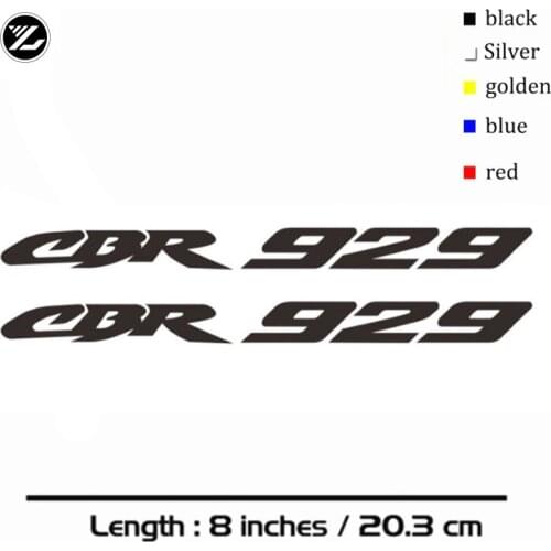 Motorcycle personality stickers moto gp body stickers wheels plastic helmet model stickers For Honda CBR 929 CBR929