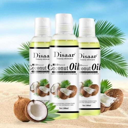 NEW 100% Natural Organic Coconut Oil Help Sleep Relaxation Body Face Moisturize Massage Oil Body Skin Massage Oil TSLM2
