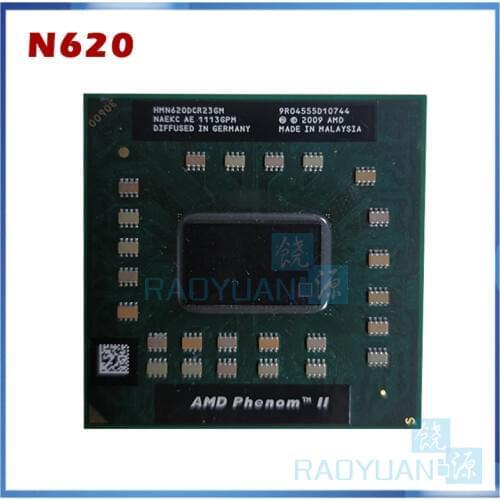 AMD PHENOM II N620 HMN620DCR23GM A central processor cpu laptop Socket S1 2.8G 2M Dual core N 620