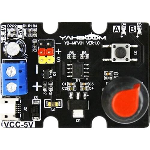 Yahboom Single-Channel Dual PWM Control Debugging Board for DIY Smart Robotics