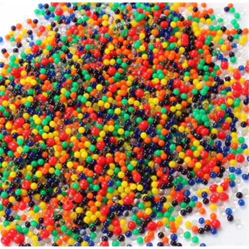 200pcs/set Crystal Soil Mud Hydrogel Gel Kids Children Toy Water Beads Growing Up Water Balls Home Decor Potted Free Shipping