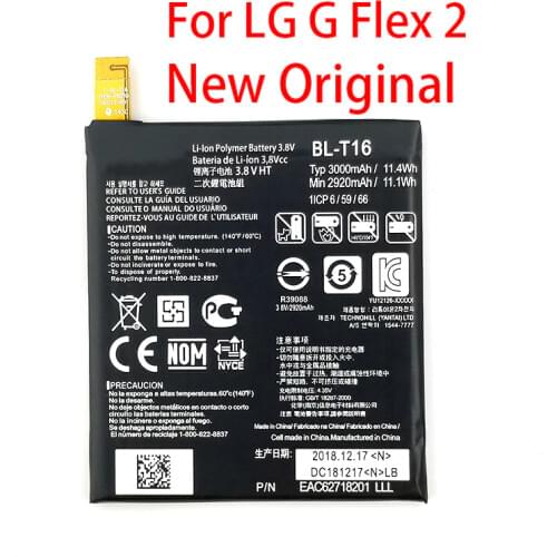 BL-T16 3000mAh For LG G Flex 2 H950 H955 H959 LS996 US995 Phone high quality Battery+Tracking Number