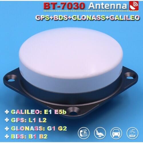 BEITIAN NEW 3-18V drone NAV aviation RTK Module Receiver GNSS antenna GPS BEIDOU GLONASS GALILEO TNC-K connector, BT-7030
