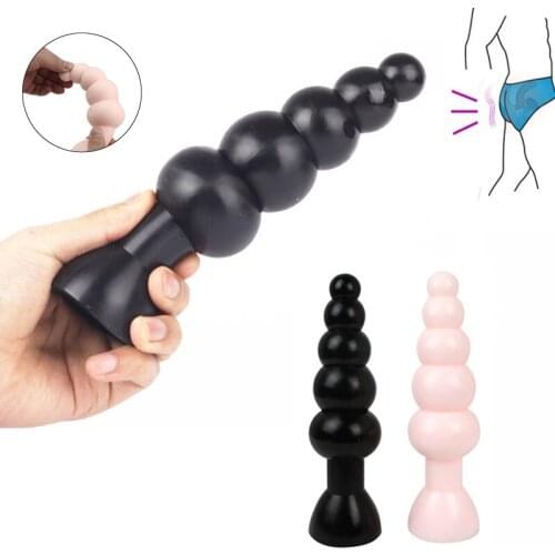 Huge Big Dildo Plug Anal Beads G spot Stimulator Prostate Massager Vaginal Masturbator Sex Anal Toys for Woman Men Gay Butt Plug