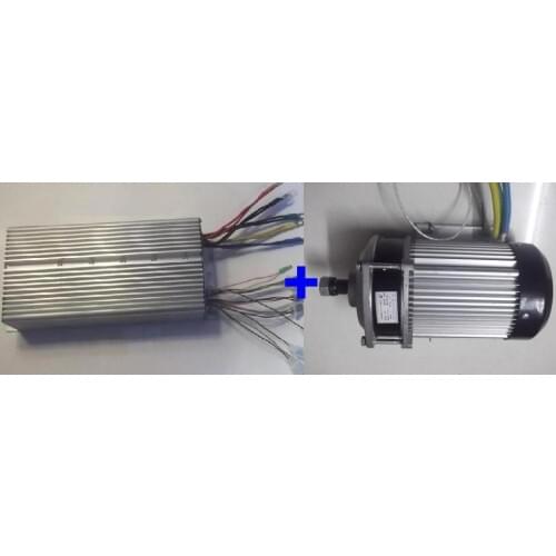 Fast Shipping 1800W 60V DC 36 mofset BC636-18090 1pc brushless motor + 1pc controller E-bike electric bicycle speed control