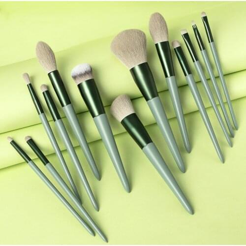 13Pcs Makeup Brush Set Professional Foundation Powder Eye Shadow Brushes Blending Make Up Brushes Beauty Tool Set Kit