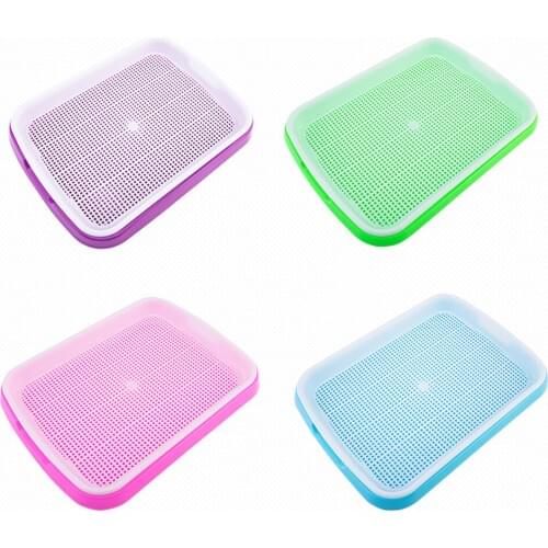 Grass Seedling Tray Hydroponic Nursery Trays Double-layer Vegetable Seed Sprouts Planting Tray Garden Planting Tools