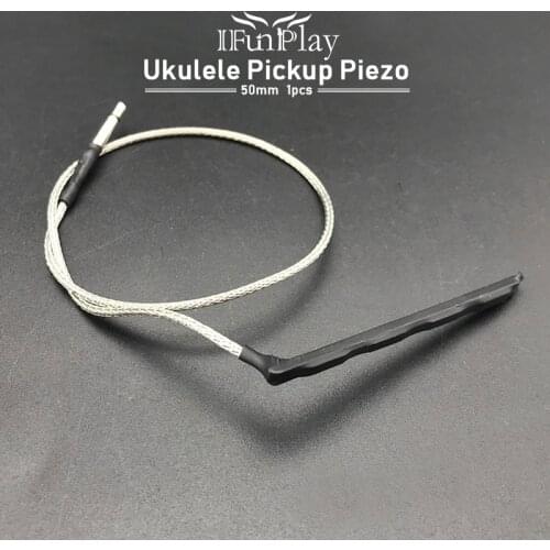 Professional 4 String Ukulele EQ Preamp Under Bridge Saddle Piezo Cable Pickup Rod Piezo Cable Guitarra Accessories