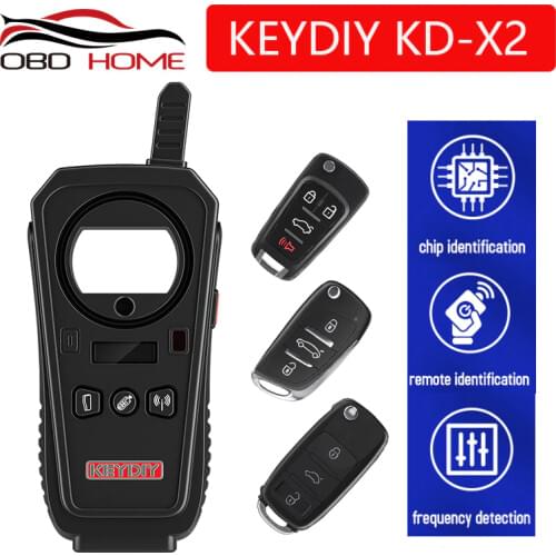 KEYDIY KD X2 Car Key Programmer Tool KD-X2 Generater Chip Reader/Identify/Frequency 96 bit 48 Transponder With Chip Smart Key