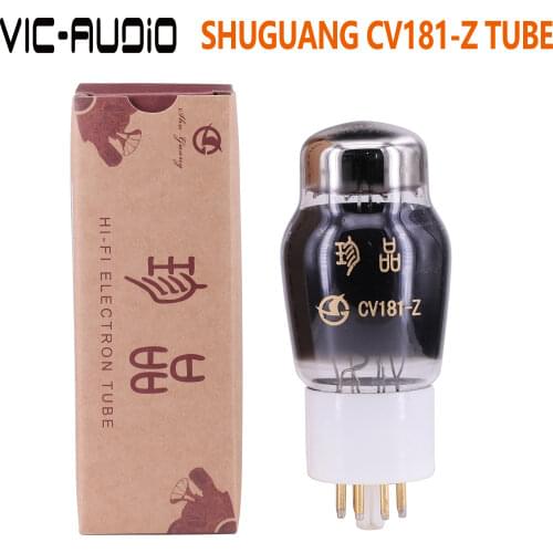 1PC NEW SHUGUANG CV181-Z HIFI ELECTRON Tube Replace CV181 6N8P 6H8C 6SN7 8PINS Vacuum Tube Free Shipping