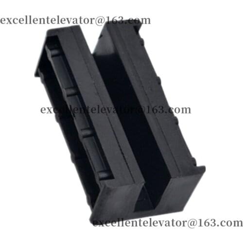 Elevator Guide Shoe Insert L88mm W46.5mm H38mm Groove Width 10mm Use for Hitach MCA