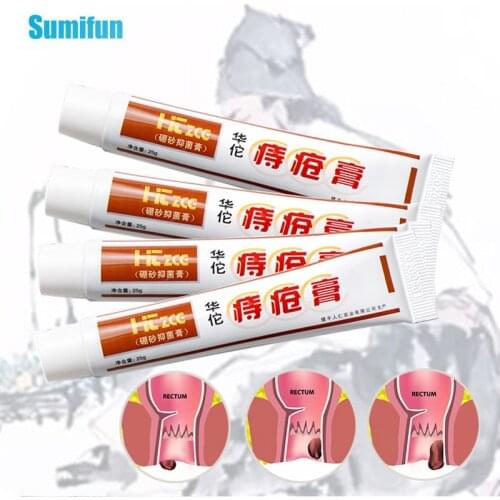 1/3/5pcs Chinese Medical Herbal Hemorrhoids Ointment Plant Extract Internal External Anal Fissure Pain Mixed Hemorrhoids Cream