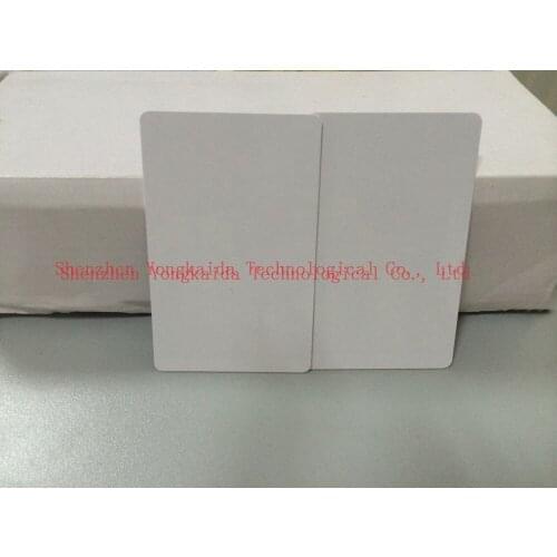 10000pcs FM 11R 08/ Fudan S50 PVC blank card 13.56 Mhz Fudan M1 rfid card PVC smart card plastic card for entry access system