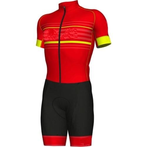 2020 WOLFKEI Skinsuit Cycling Clothing one piece Bodysuit Ropa Ciclismo MTB Bike Clothing Men outdoor wear # SKU201900022501