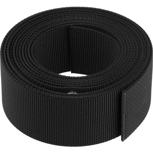 3.5m Heavy Duty Scuba Diving Standard Webbing Weight Belt Attachment Black