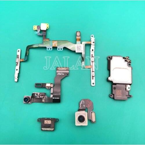 4PCS original quality lens front facing camera accessories parts for iPhone 6S flex/Loud Speaker/earspeaker/main camera repair